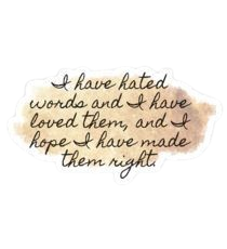 quote sticker